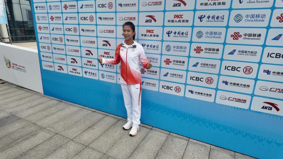 火炬手风采丨最后一棒“竞走传奇”刘虹：将全力奔赴自己的全运“收官战”！