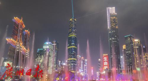 海心沙亚运公园：光影焕彩喜迎十五运会