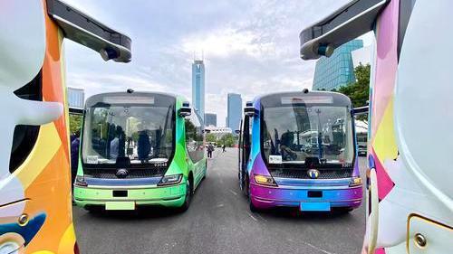 视频+多图 | 广州启动十五运会和残特奥会自动驾驶场景应用