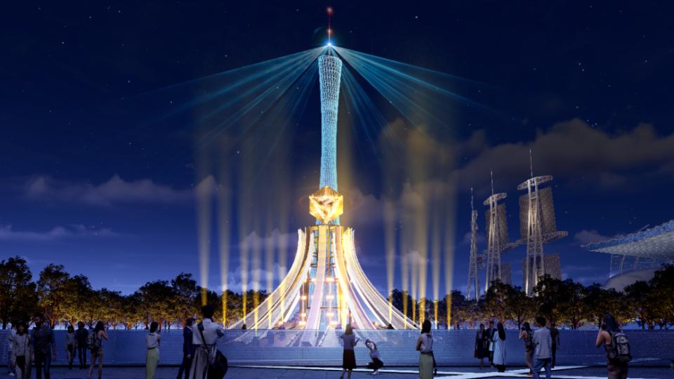 三塔首次联动！广州国际灯光节攻略来了