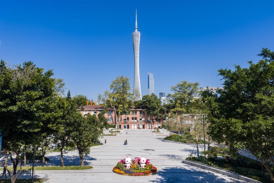 广州新中轴再添“城市客厅”！海珠又一公园亮相