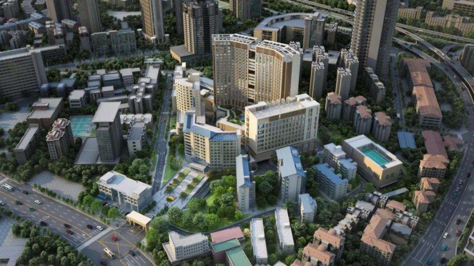 广州老城区工地罩上“智能穹顶”，防尘防噪可抵14级强风