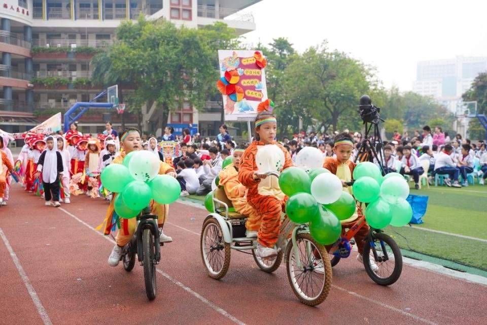 融合体育竞技与文化传承 广州海珠这所小学举行体艺节