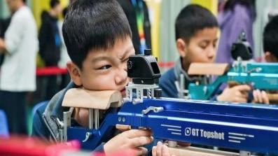 两百余名少年神枪手逐梦靶场 天河区青少年射击精英赛落幕