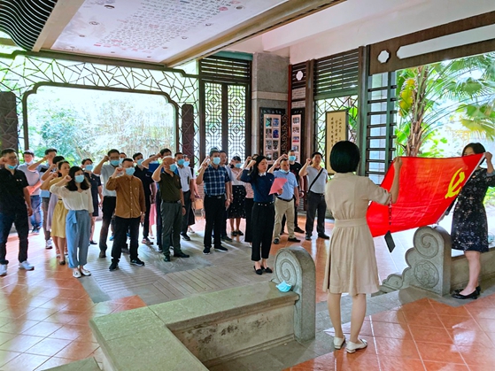 员村街道开展党史学习教育专题集中学习