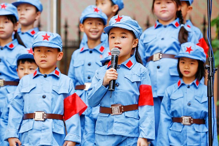 天河“四种模式”推动红色文化进校园