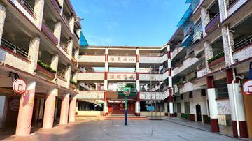 校园升旗台、舞台