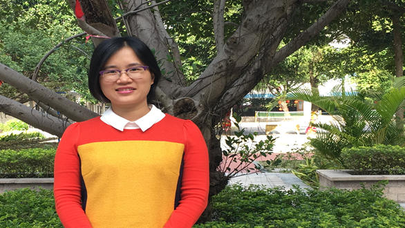 从化区流溪中学先进典型人物——林敏婷