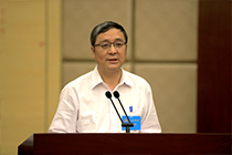 广州市人民政府常务副市长陈志英作报告