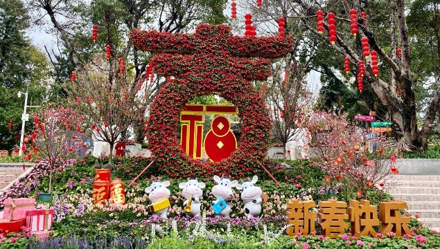 花式送祝福！红色旅游景区新春红红火火