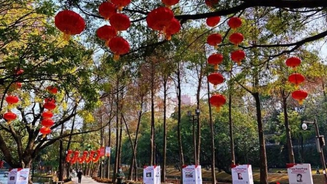 “100个广东党史故事”主题展春节在越秀公园亮相