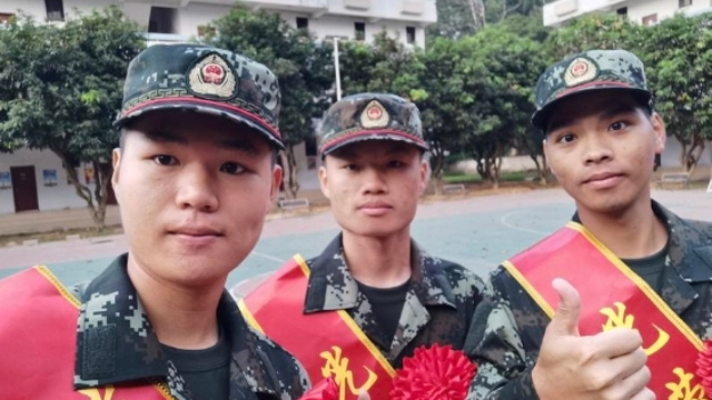 手绘“羊城小兵从军记”！萌新三人组：军营，我们来啦