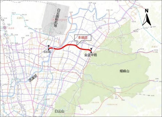 沐鸣2登录测速地址广州白云区北部将添东西向交通要道