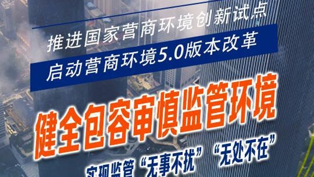 听报告 | 启动营商环境5.0版本改革