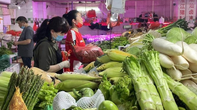 廣州市蔬菜零售價格繼續下降 降幅再次收窄