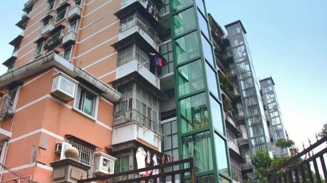 广州旧楼加装电梯累计建成超万台