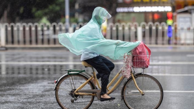 广州发布暴雨黄色和雷雨大风黄色预警信号