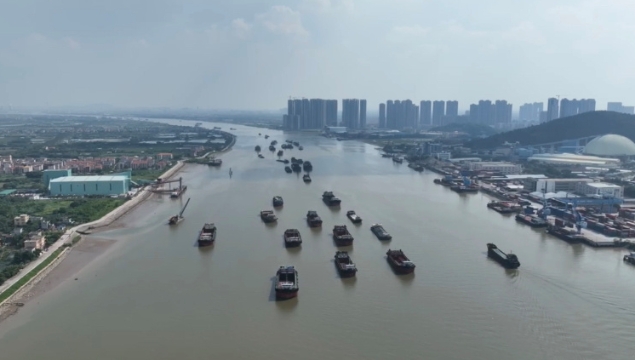 番禺海事处全力做好台风“马鞍”防御工作