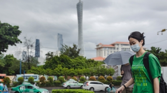 广州为何风大雨小？气象部门释疑：台风结构不对称