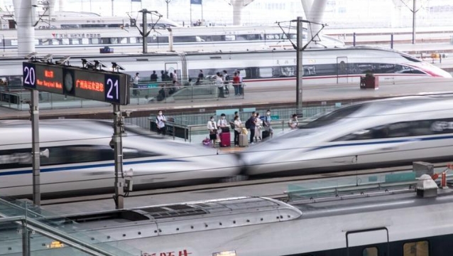 国庆小长假广州南站预计到发旅客487.9万人次