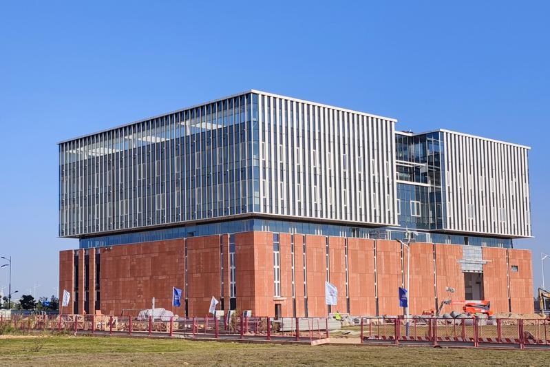 中科院明珠科学园首批科研建筑主体完工