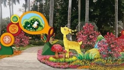 3万盆花卉将亮相广州文化公园迎春花会