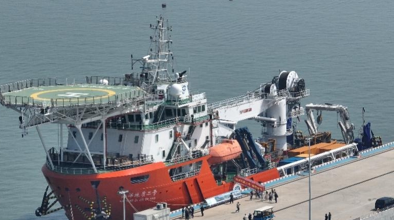 岸线长，泊位多，广州南沙这个码头只停深海寻宝科考船