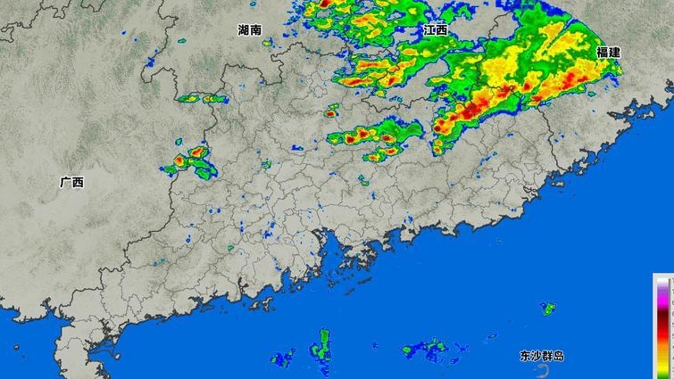 广州怎么还不下雨？预计今天主要的雷雨区仍然偏北