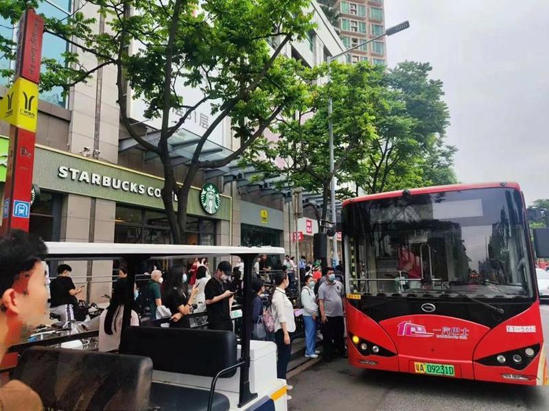 广州地铁一号线芳村至东山口区段应急公交接驳已结束