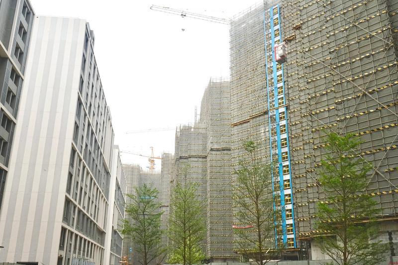 广州城市更新新进展，小新塘融资区项目全面封顶