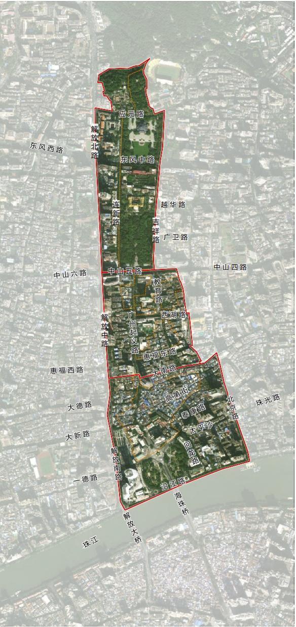 广州市传统中轴线（近代）保护规划公布