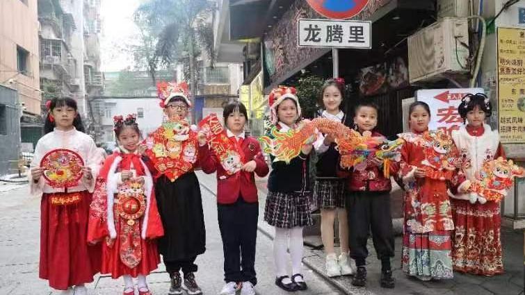 家门口的广府年味 | 越秀大塘“龙腾”虎跃迎新春