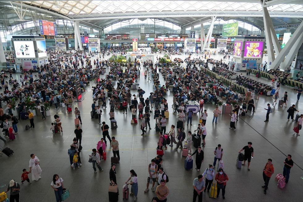 清明假期广州南站预计到发314.6万人次