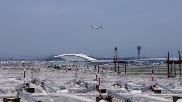 广州白云机场T3航站楼钢结构即将封顶