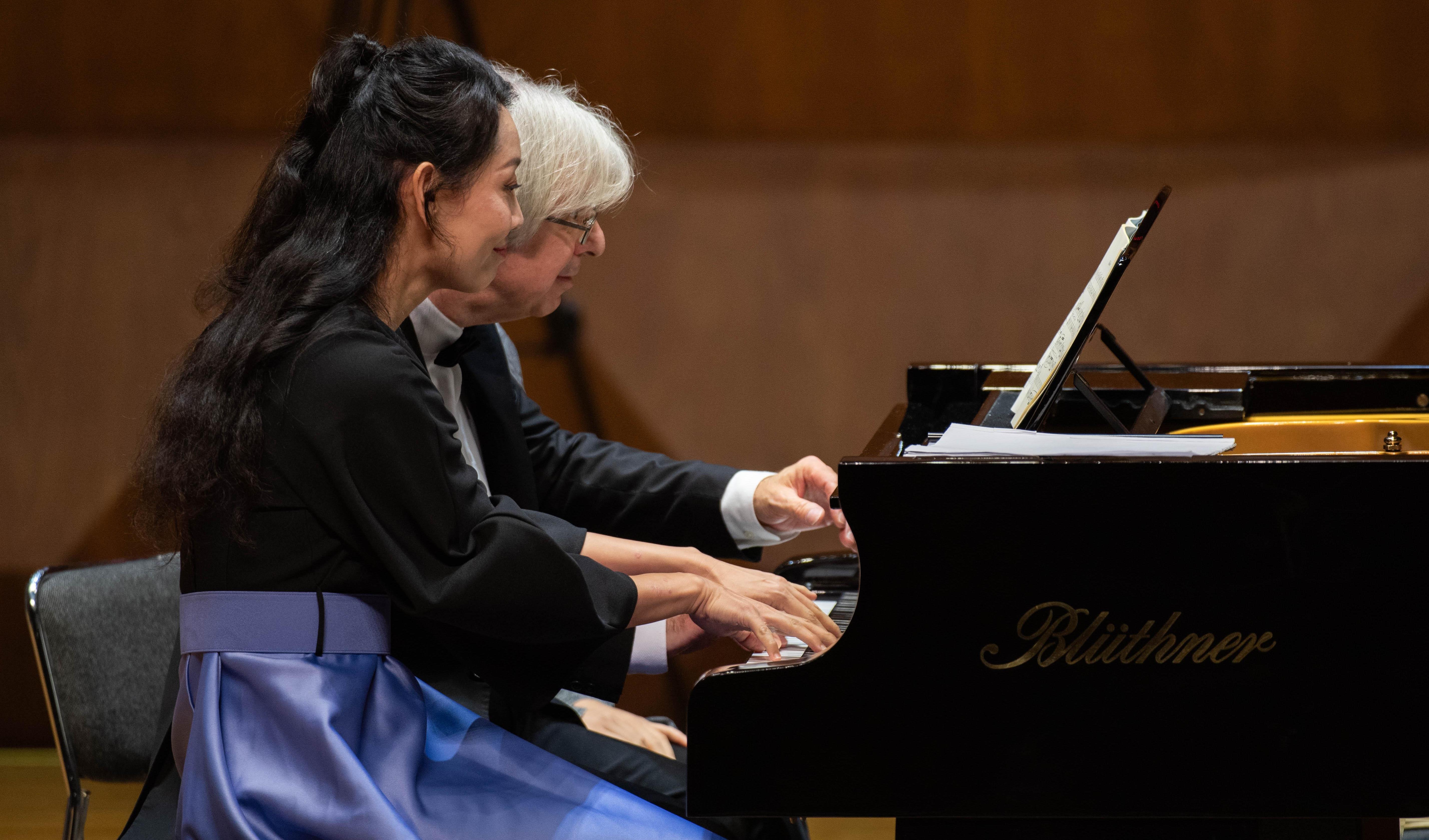 《法兰西钢琴的魅力与东方的回响》米歇尔·布东克与赵瑾钢琴音乐会