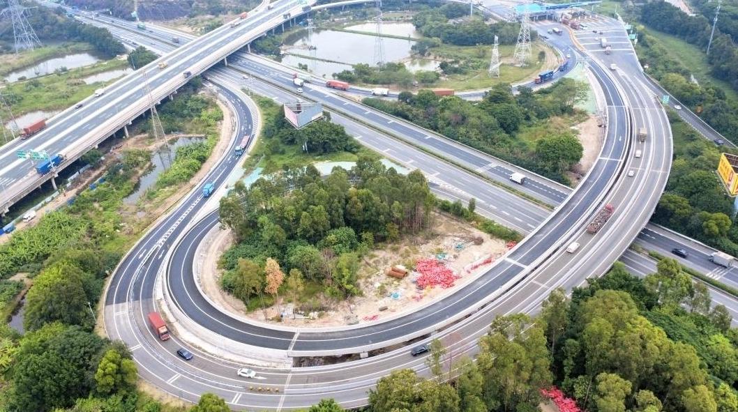 广珠北段黄阁互通立交焕新通车 助力全运会顺畅出行