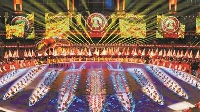 十五运会开幕式第二次带观众全要素彩排顺利进行