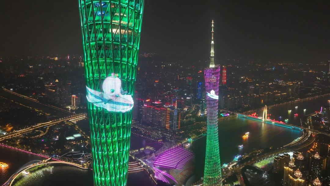 全运会主题灯光来了！今晚，广州塔将“上新”