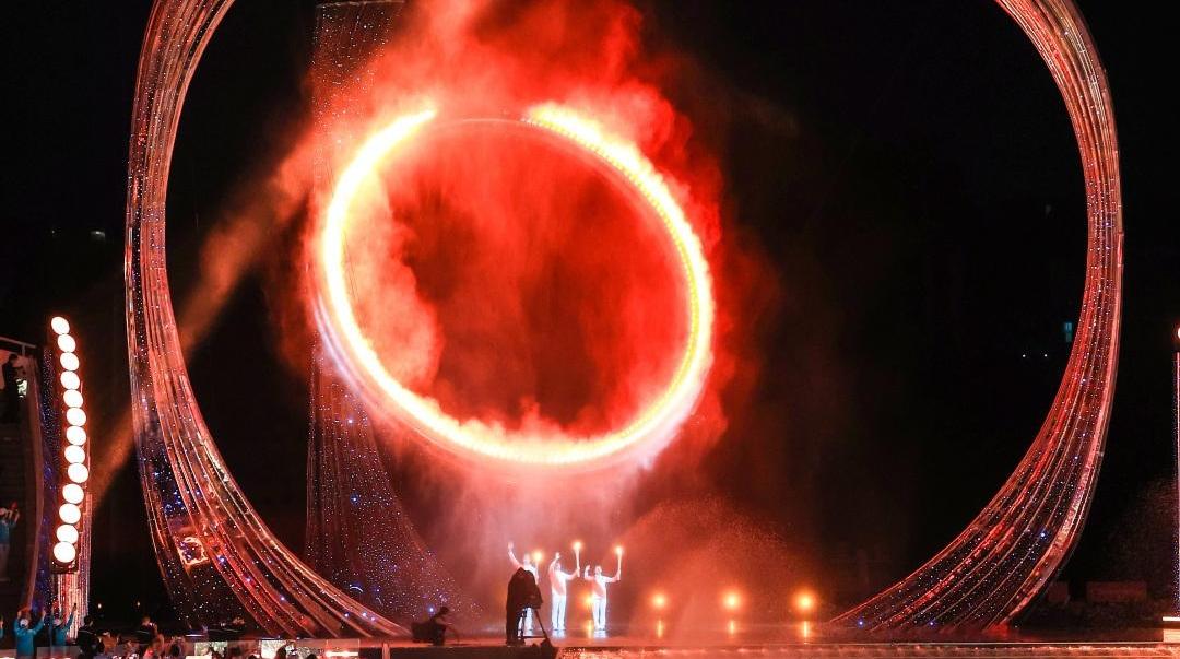 主火炬的“熊熊火焰”是什么“火”?丨揭秘十五运会开幕式