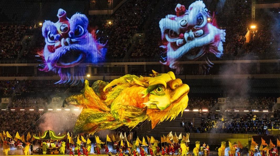 揭秘开幕式：“鳌”游天海是怎么做到的？