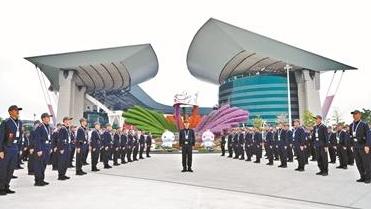 “火焰蓝”守护平安精彩全运