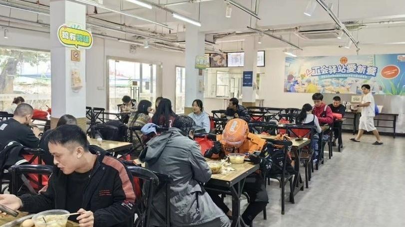 为网约配送员送上“健康礼包”，免费体检活动顺利开展