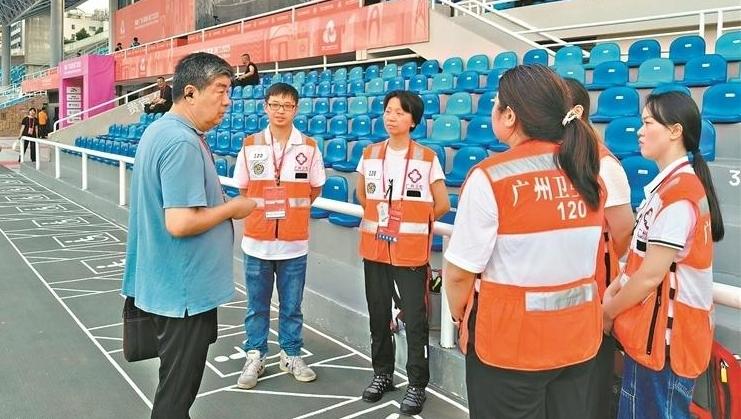 我们是冠军（65）| 脚步丈量场馆 织密生命之网