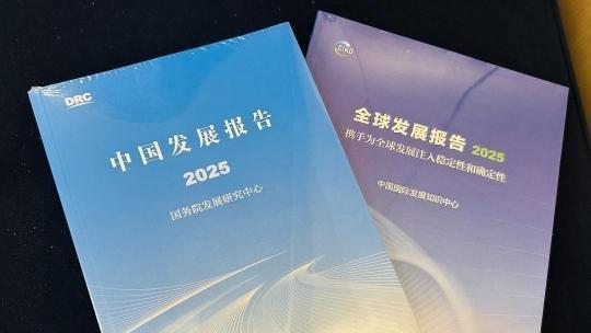 《中国发展报告2025》《全球发展报告2025》在穗发布 中外专家共议中国与全球发展新机遇