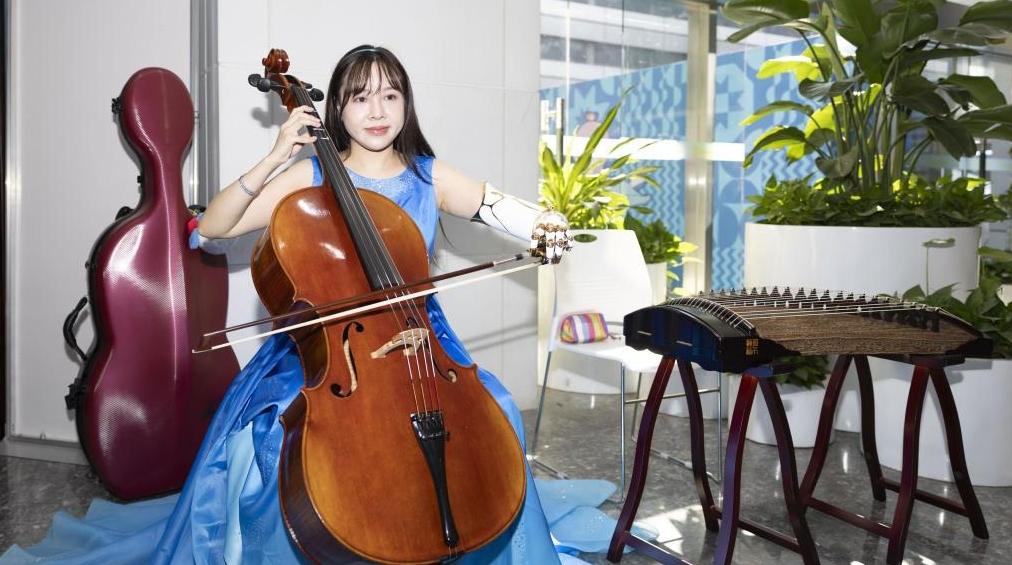 残特奥会主新闻中心开放“科技助残产品展示体验区”