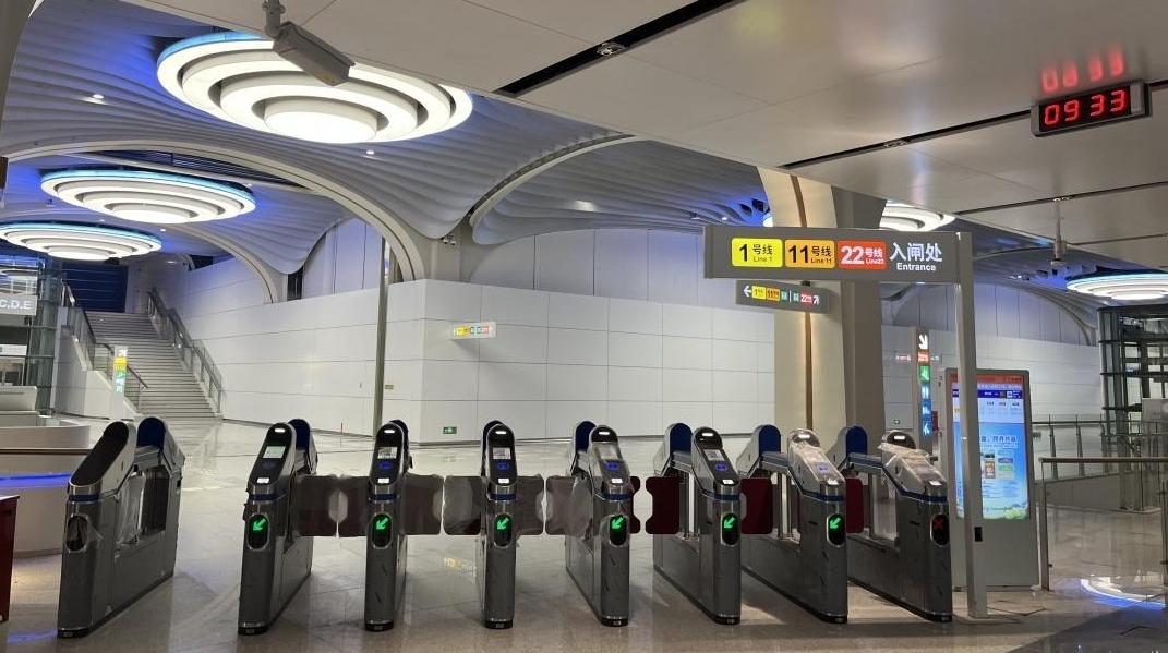 地铁二十二号线后通段即将开通,记者提前探营