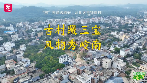“村”光这边独好|从化太平钱岗村 古村藏三宝 风物秀岭南
