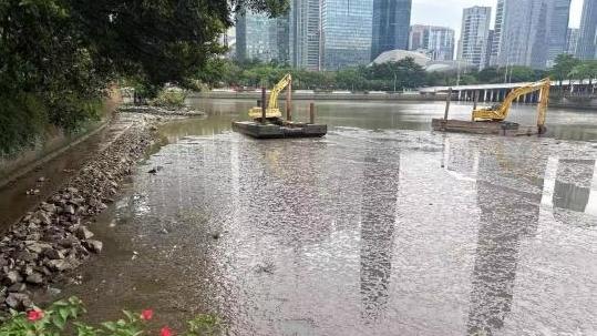 累计完成469万立方米 广州大力推动冬春清淤工作