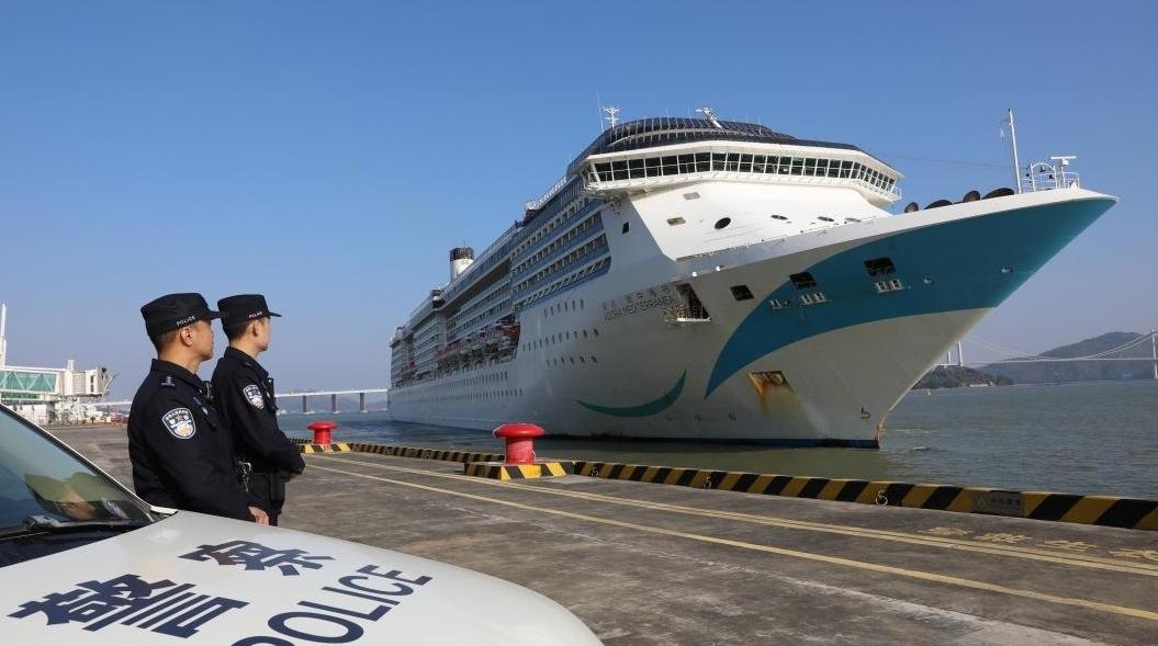 广州国际邮轮旅游迎来十周年,南沙边检保障200万余旅客顺畅通关