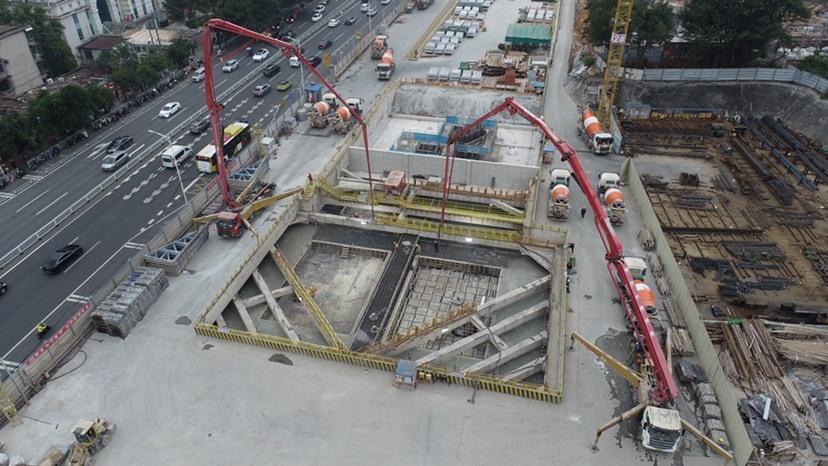 广花城际建设“开门红”：全线车站封顶、最大直径盾构贯通